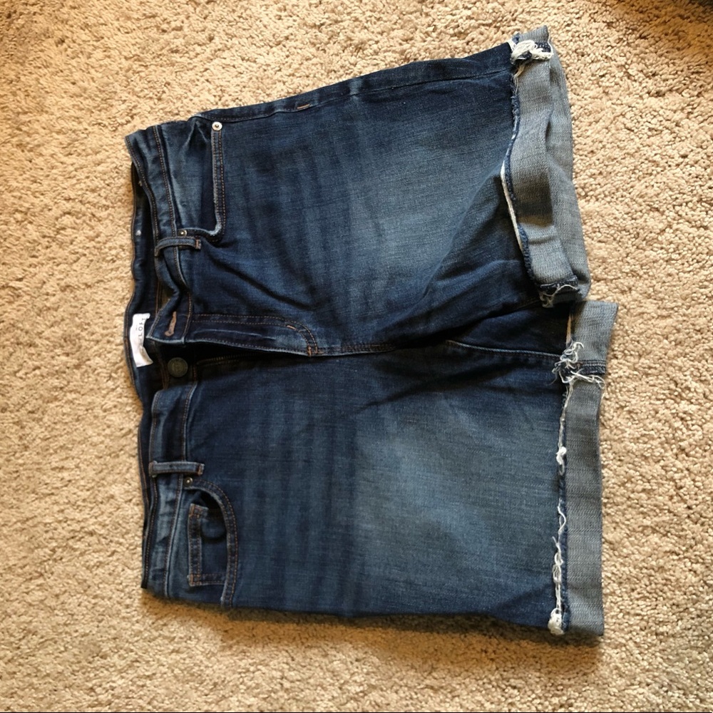 Loft jean shorts